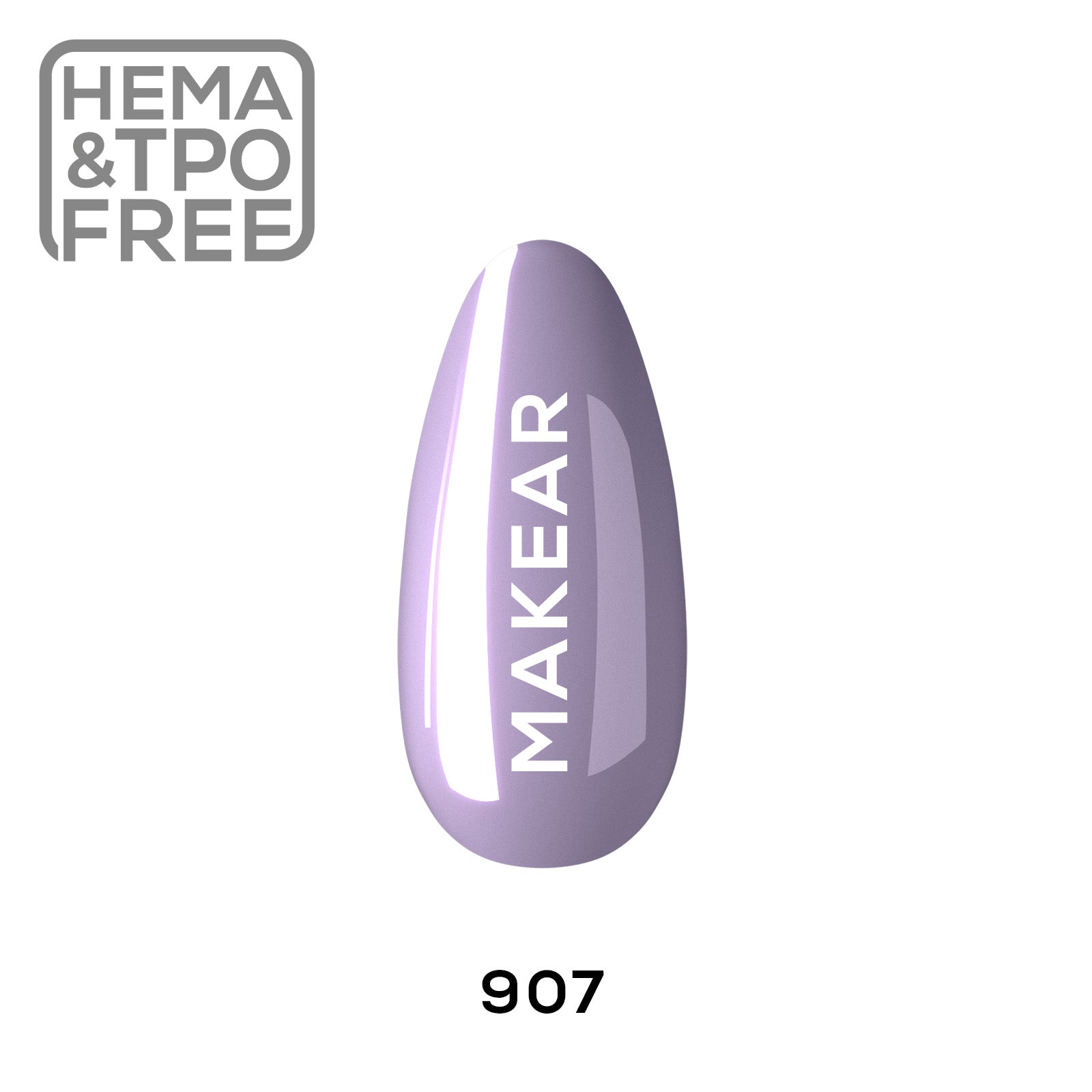 Makear Lakier Hybrydowy 907 Regular 8Ml
