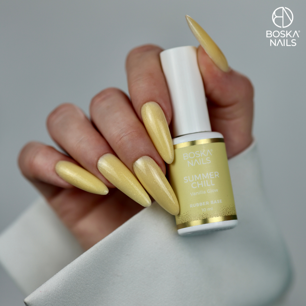 Boska Nails Baza Kauczukowa Summer Chill Vanilla Glow 10 ml