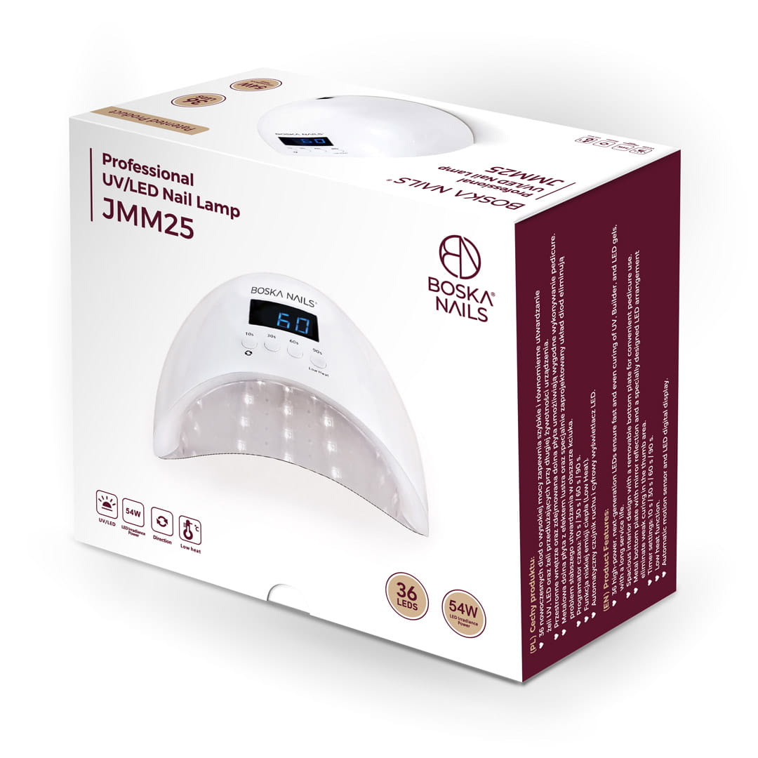 Boska Nails Lampa Do Paznokci UV Professional UV/Led Lampa JMM25