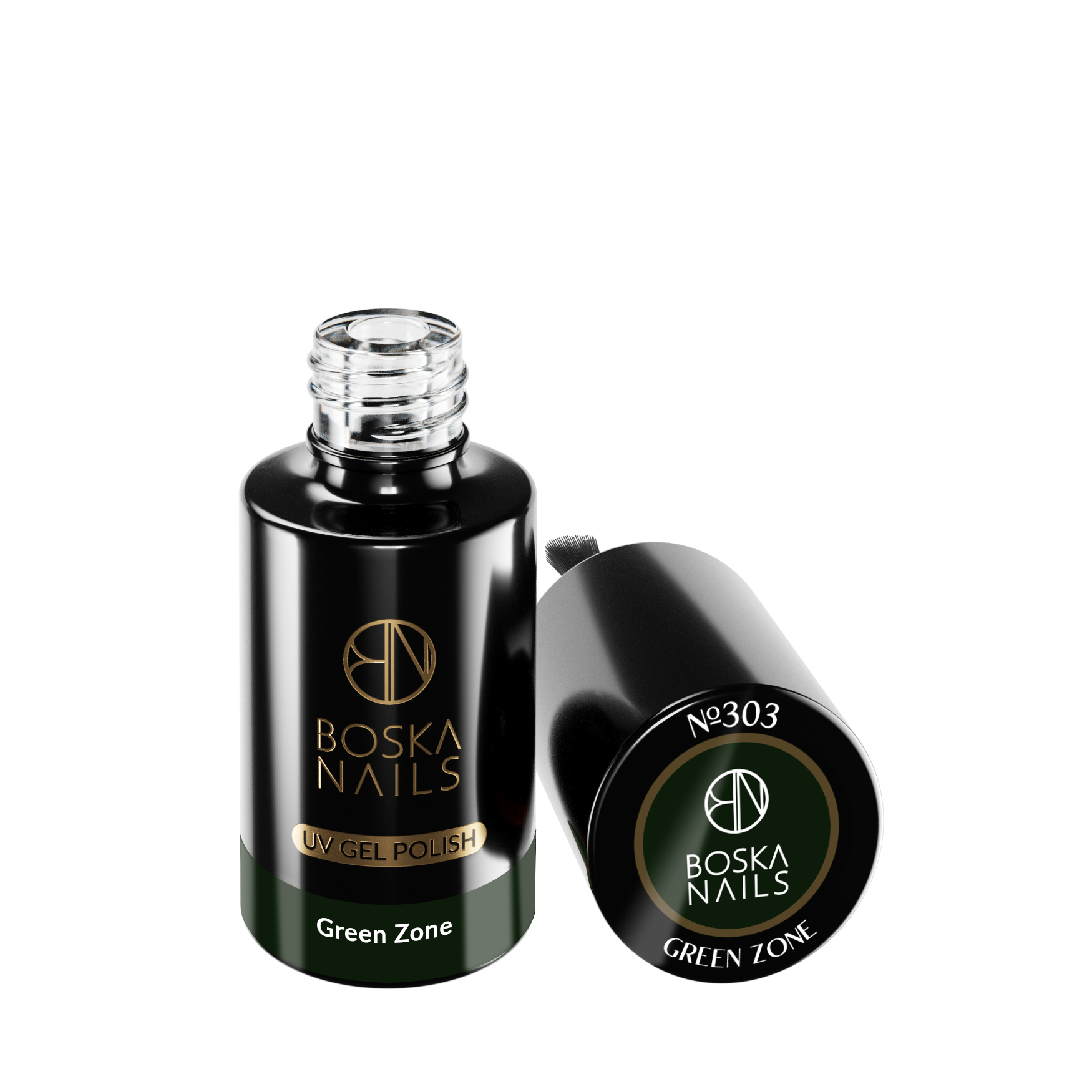 Boska Nails Lakier Hybrydowy Divine Green Zone No 303 6ml