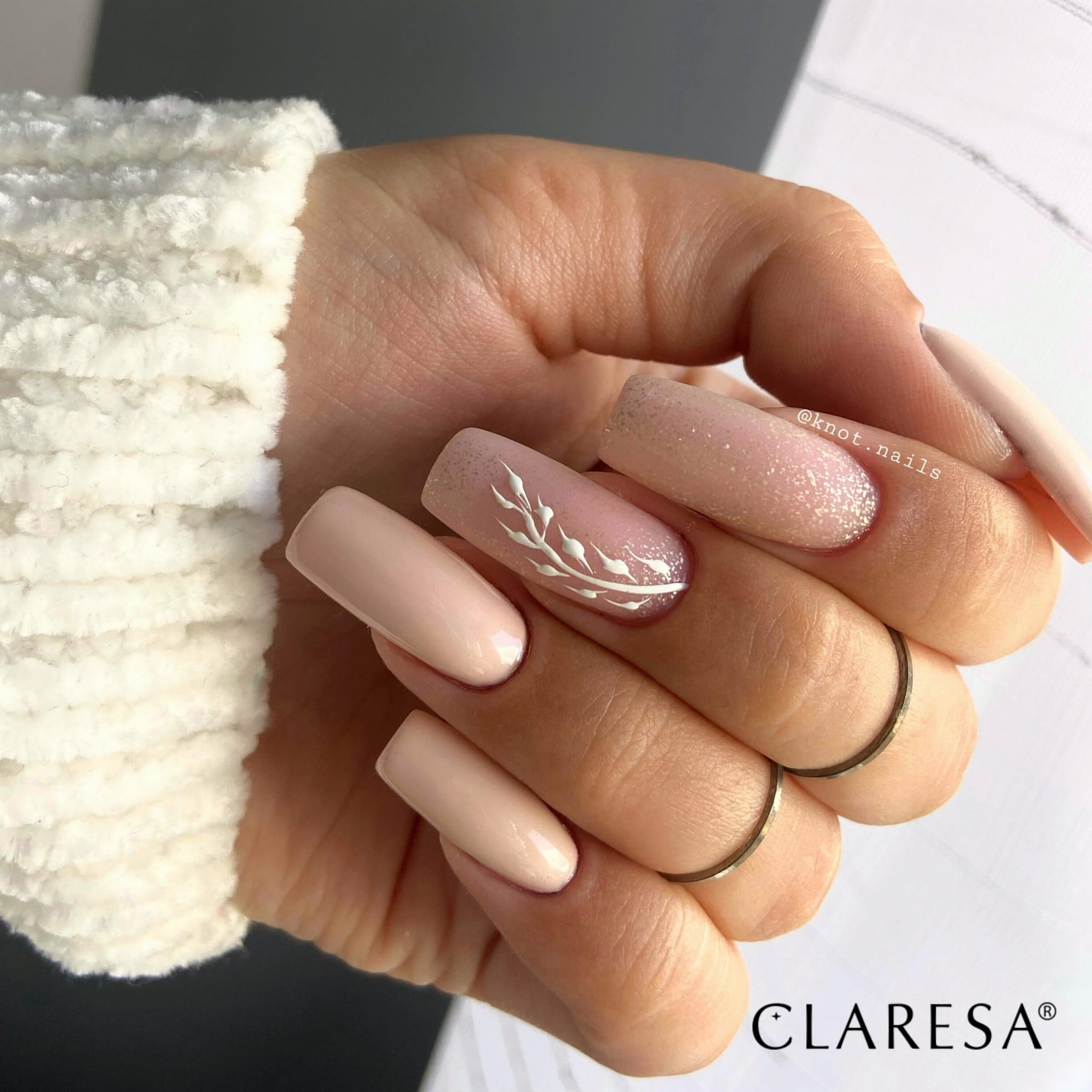 Claresa - Lakier hybrydowy Dusty Rose 1 - 5g