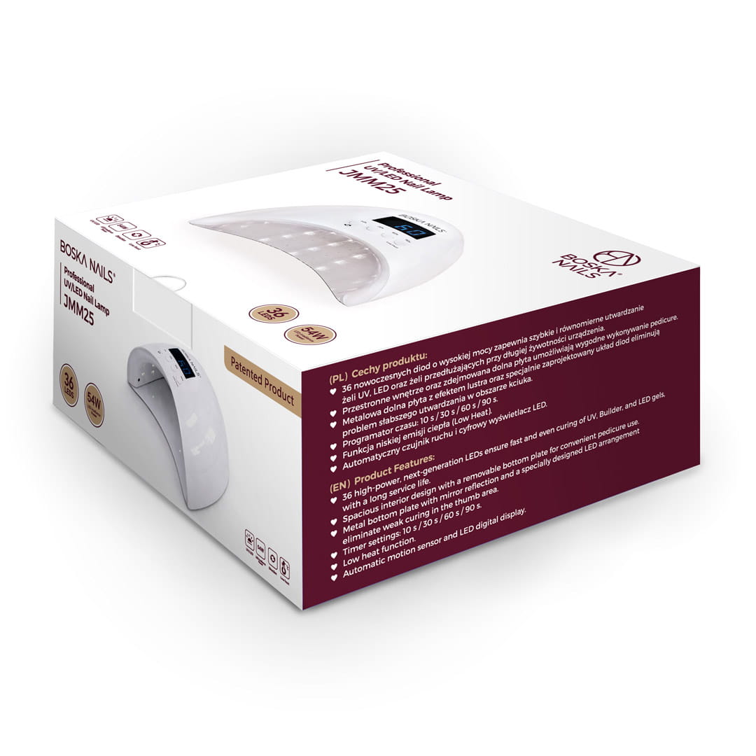 Boska Nails Lampa Do Paznokci UV Professional UV/Led Lampa JMM25