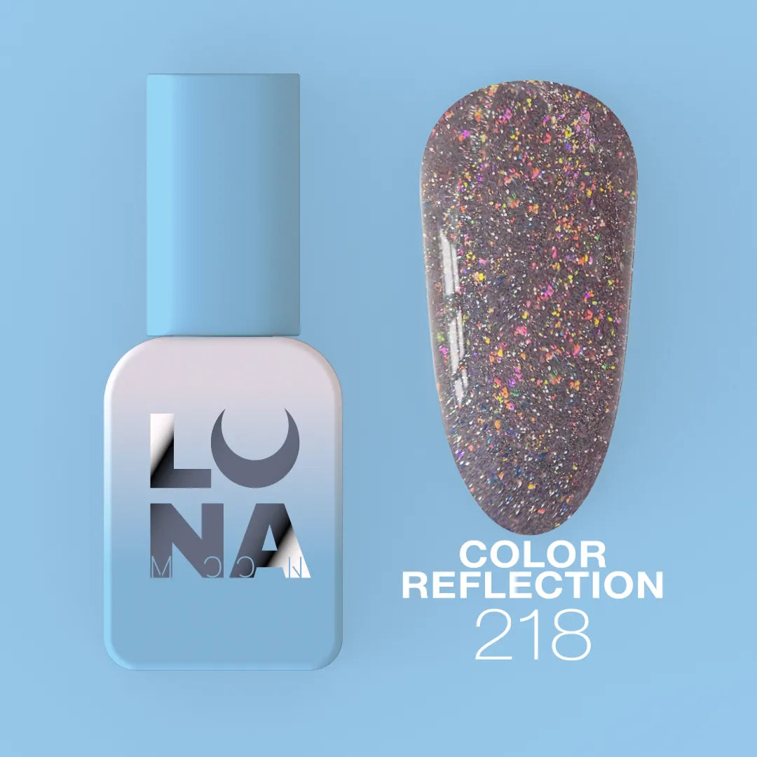 LunaMoon Color Reflection Lakier Hybrydowy Nr 218 13ml