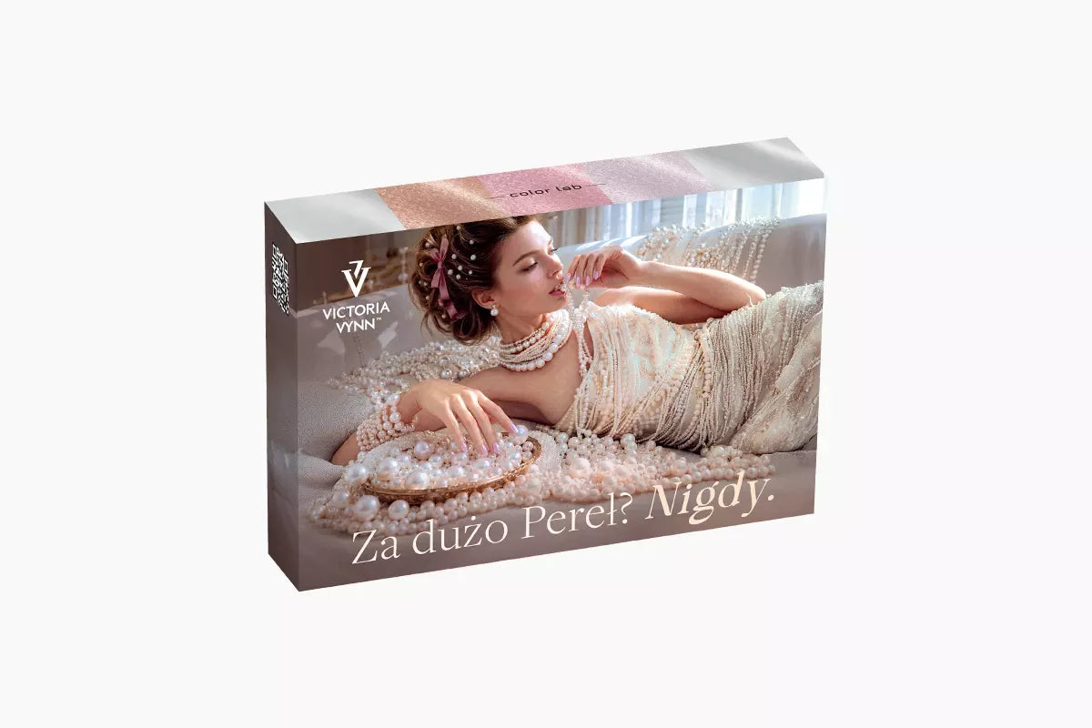 Victoria Vynn Zestaw Do Manicure Hybrydowego Gel Polish 472-474 + Top It + Mega Base Milky White Z Kolekcji Magia di Perla