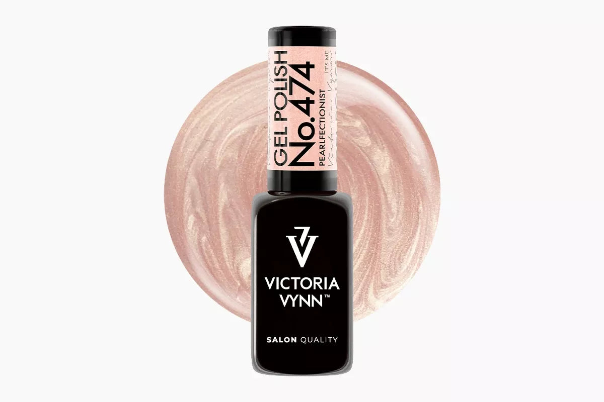 Victoria Vynn Zestaw Do Manicure Hybrydowego Gel Polish 472-474 + Top It + Mega Base Milky White Z Kolekcji Magia di Perla