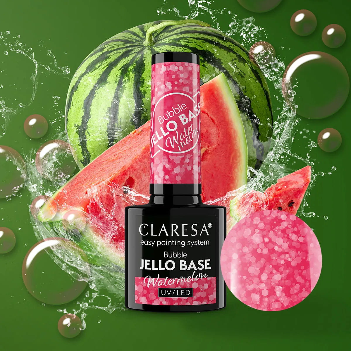 Claresa Jello Base Bubble Watermelon, 5g