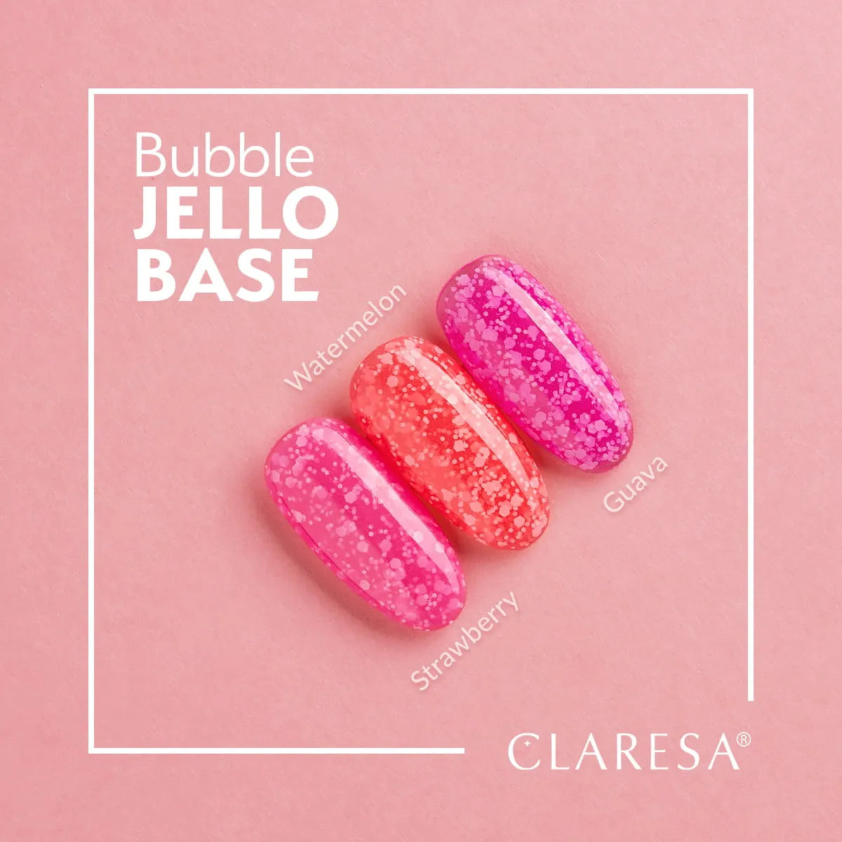 Claresa Jello Base Bubble Watermelon, 5g