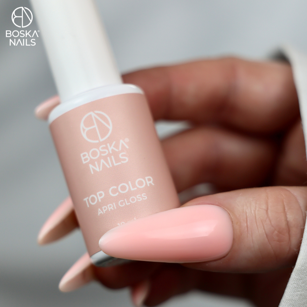 Boska Nails Top Color Apri Gloss No Wipe 10 Ml