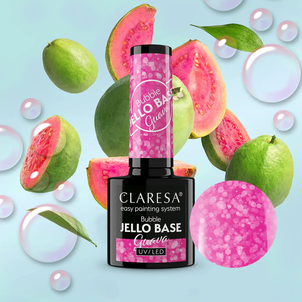 Claresa Jello Base Bubble Guava, 5g