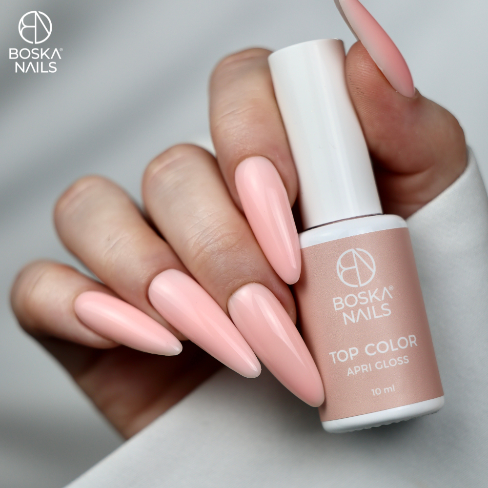 Boska Nails Top Color Apri Gloss No Wipe 10 Ml