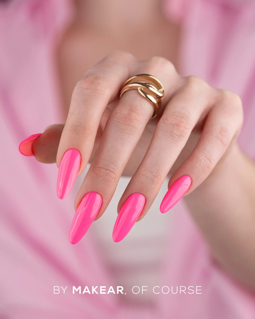 Makear Lakier Hybrydowy N38 Neon 8Ml