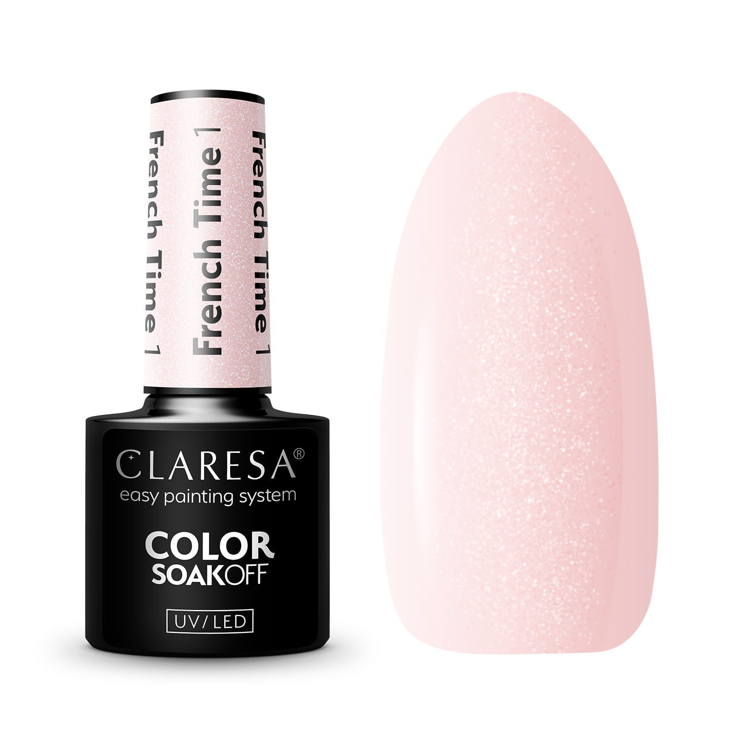 Claresa - Lakier hybrydowy French Time 1 - 5g