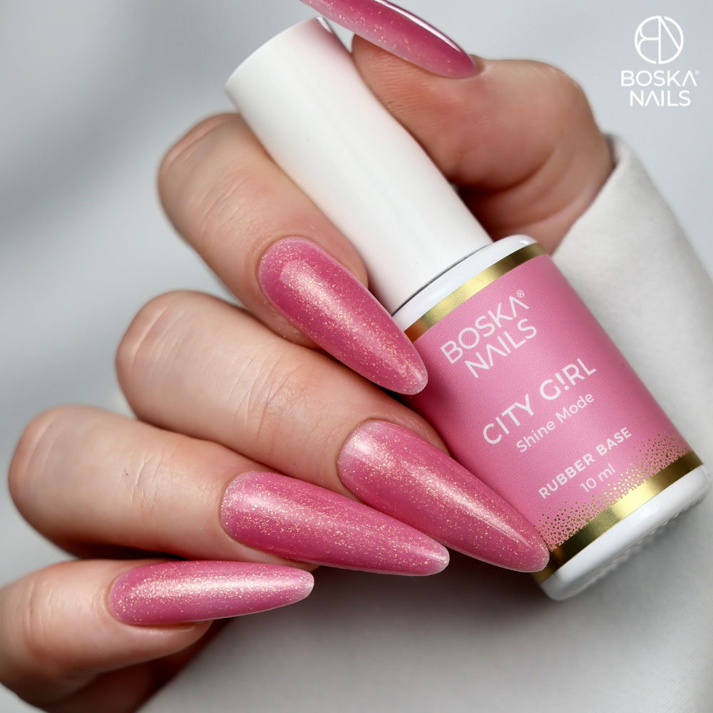 Boska Nails Baza Kauczukowa Rubber City Girl Shine Mode 10 ml
