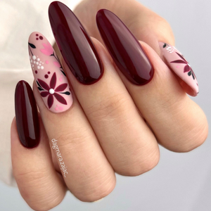 Boska Nails Lakier Hybrydowy Divine Ou! Burgundy No 306 6ml