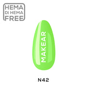 Makear Lakier Hybrydowy N42 Neon 8Ml