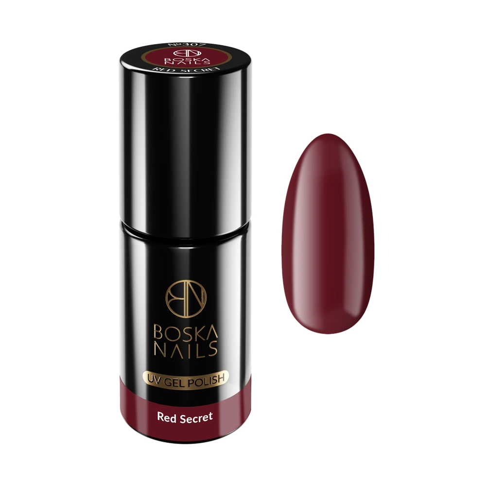 Boska Nails Boska Nails Hybrid-Nagellack Divine Red Secret No 307 6ml — Inhaltsstoffe und Bewertung