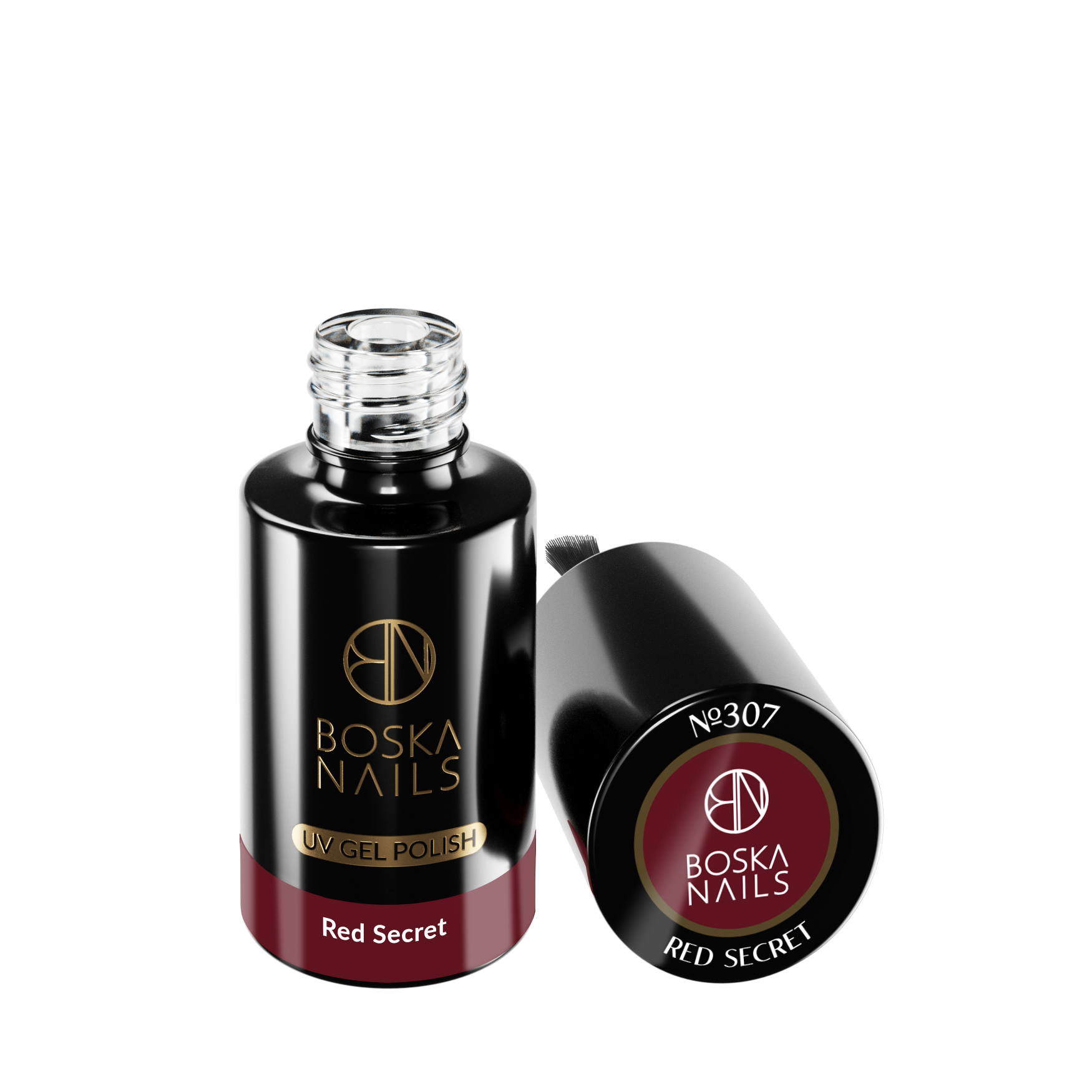 Boska Nails Lakier Hybrydowy Divine Red Secret No 307 6ml