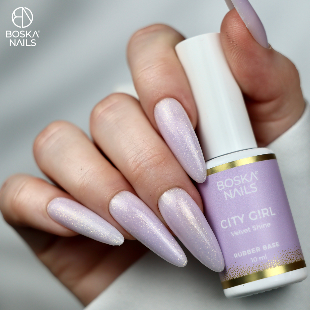 Boska Nails Baza Kauczukowa Rubber City Girl Velvet Shine 10 ml
