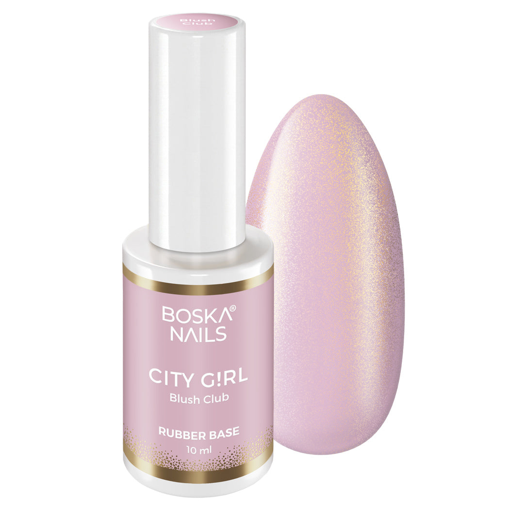 Boska Nails Baza Kauczukowa Rubber City Girl Blush Club 10 ml