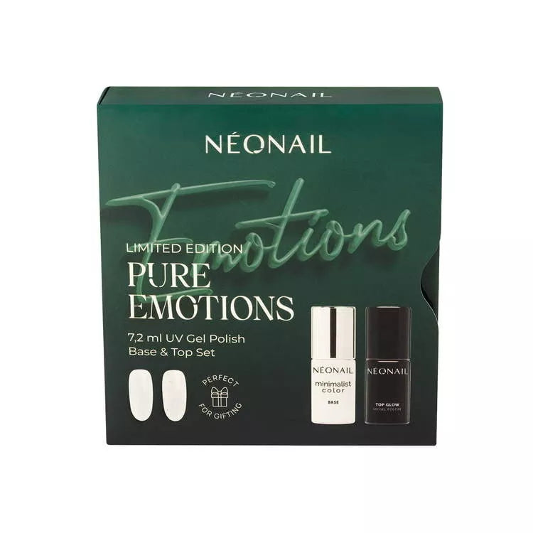 NeoNail Zestaw Baza I Top Hybrydowe Pure Emotions