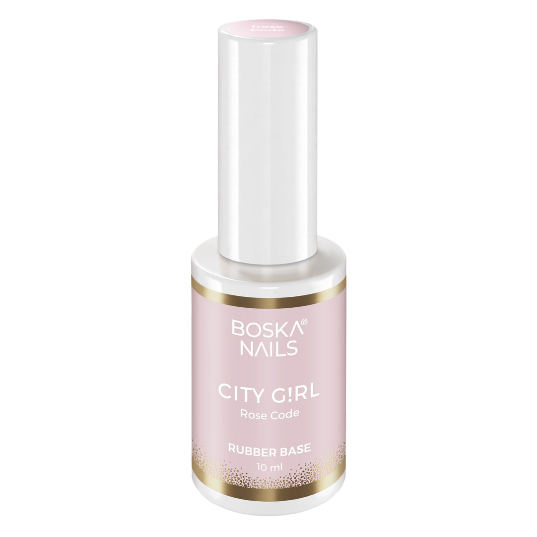 Boska Nails Baza Kauczukowa Rubber City Girl Rose Code 10 ml