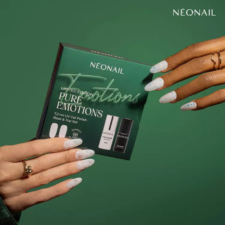 NeoNail Zestaw Baza I Top Hybrydowe Pure Emotions