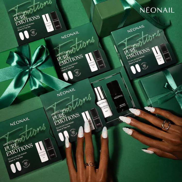 NeoNail Zestaw Baza I Top Hybrydowe Pure Emotions