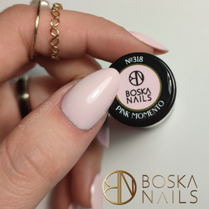 Boska Nails Lakier Hybrydowy Divine Pink Momento No 318 6ml