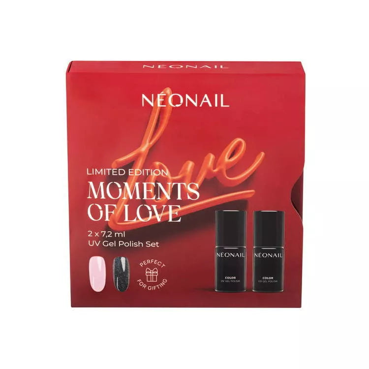 NeoNail Zestaw 2 X Lakier Hybrydowy Moments Of Love