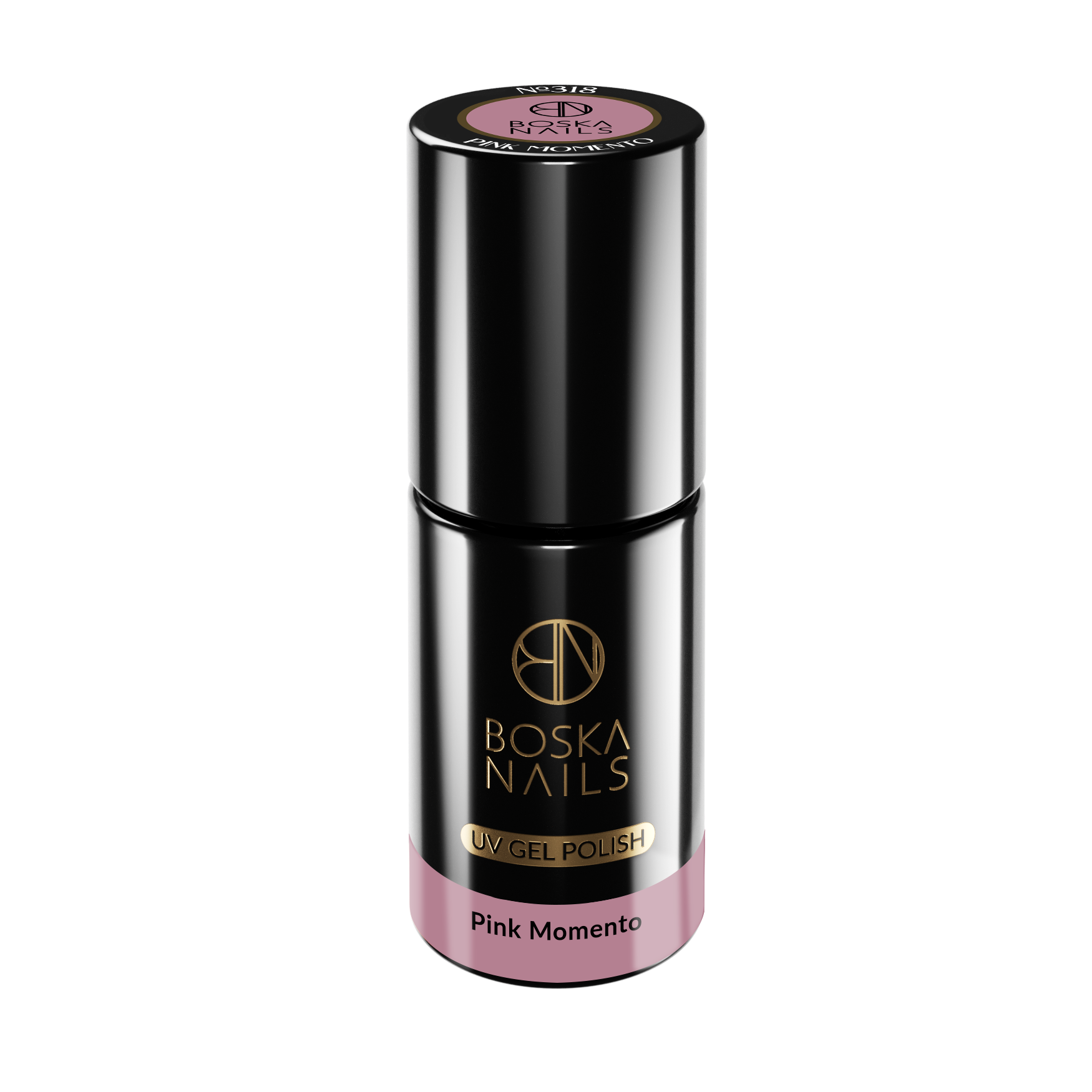 Boska Nails Lakier Hybrydowy Divine Pink Momento No 318 6ml