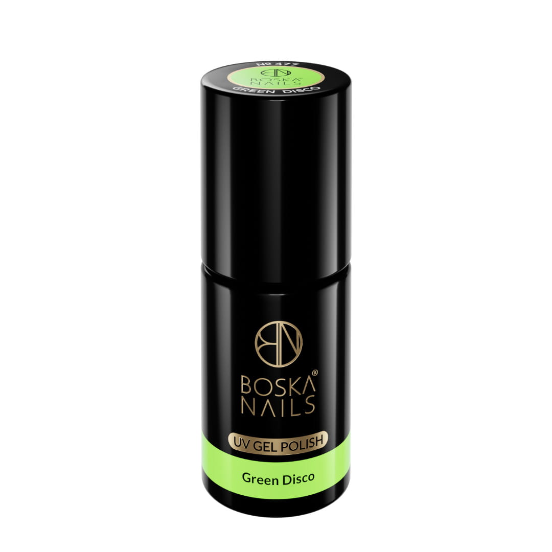 Boska Nails Lakier Hybrydowy Summer Time Green Disco No 477 6ml