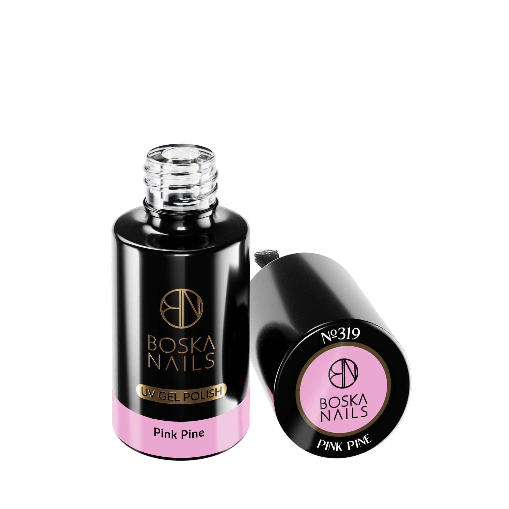 Boska Nails Lakier Hybrydowy Divine Pink Pine No 319 6ml