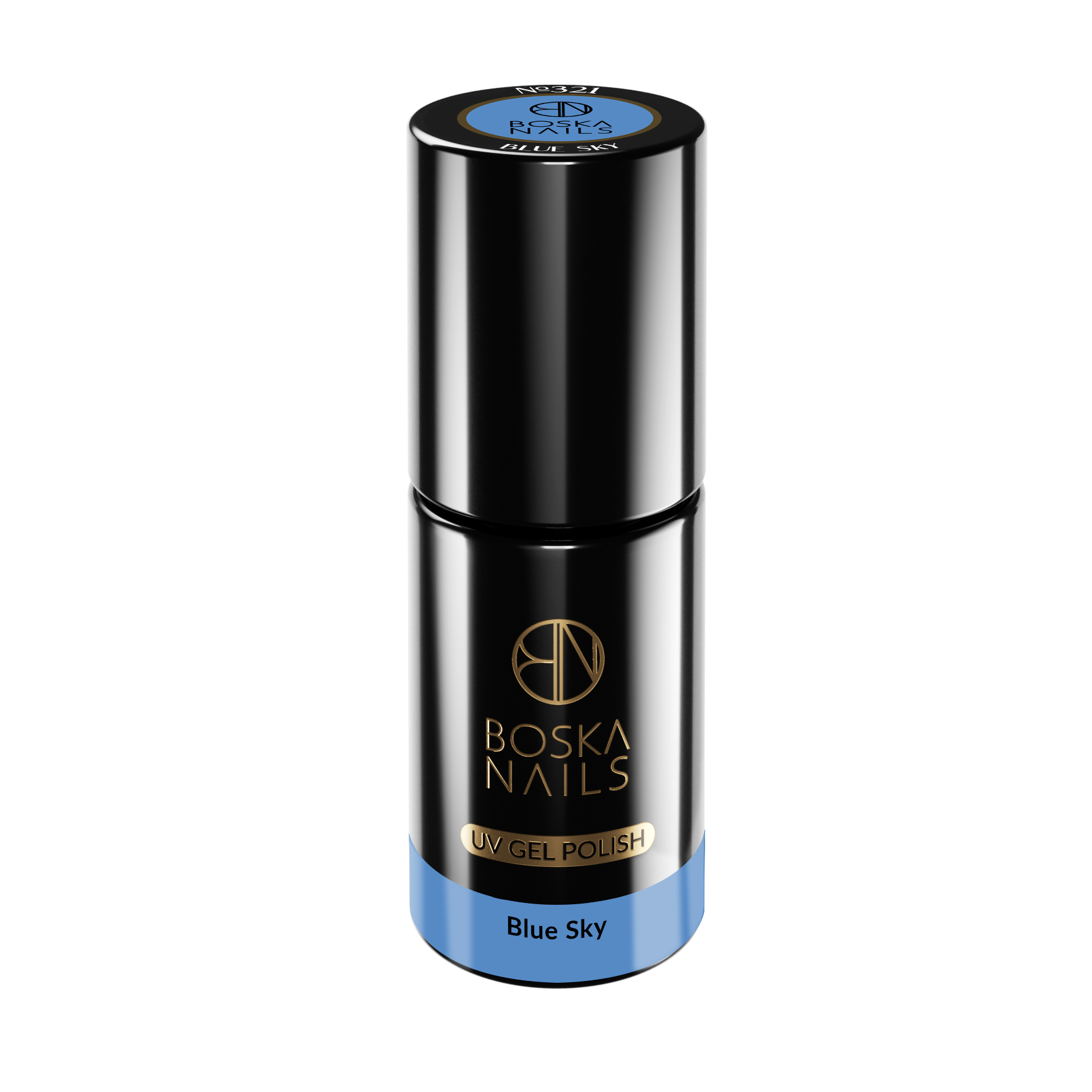 Boska Nails Lakier Hybrydowy Divine Blue Sky No 321 6ml