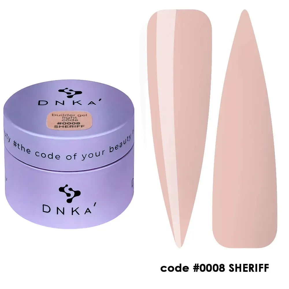 DNKa Builder Gel Light #0008 Sheriff 30ml