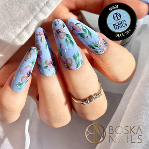 Boska Nails Lakier Hybrydowy Divine Blue Sky No 321 6ml