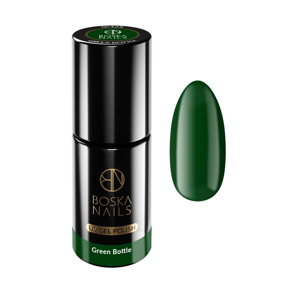 Boska Nails Lakier Hybrydowy Divine Green Bottle No 325 6ml