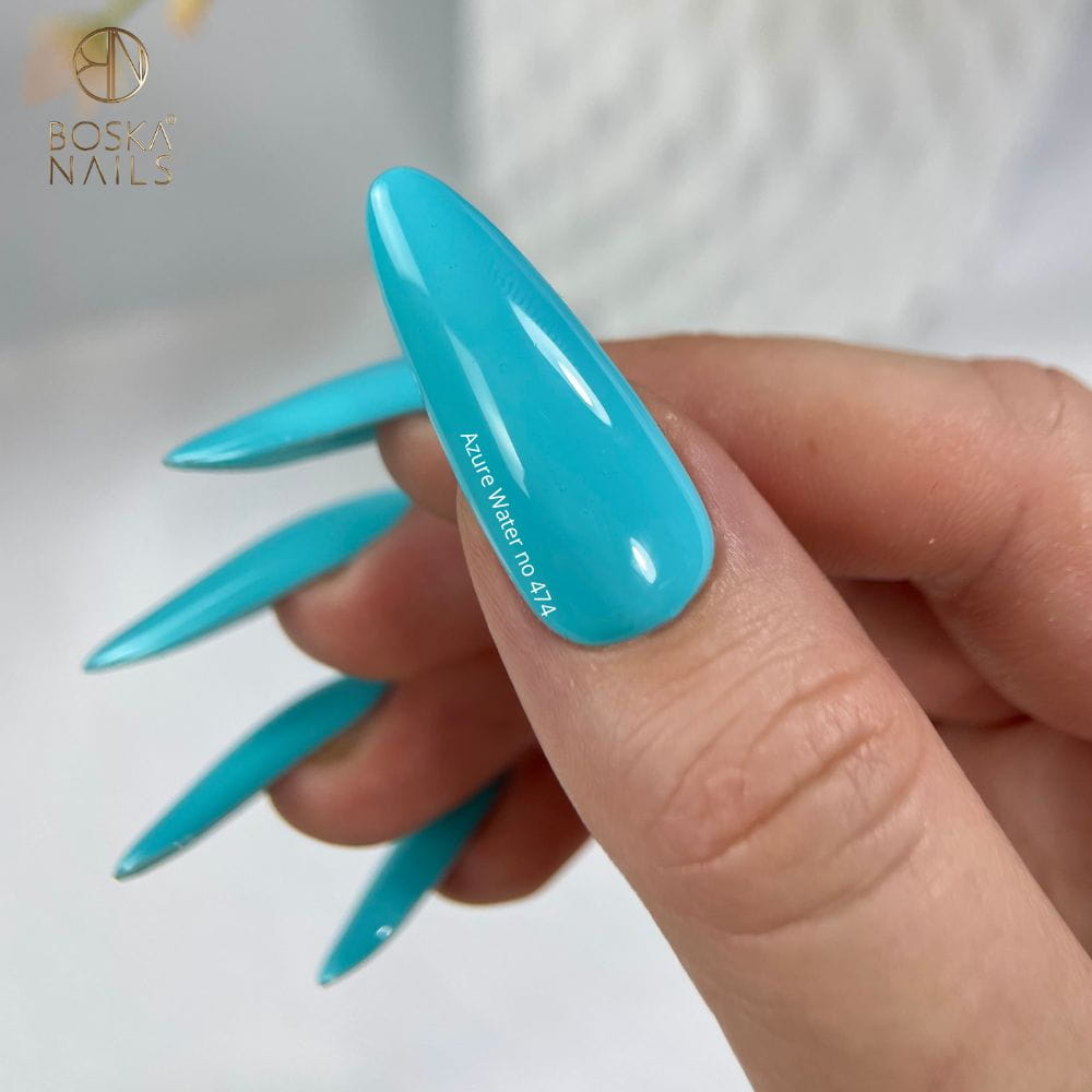 Boska Nails Lakier Hybrydowy Summer Time Azure Water No 474 6ml