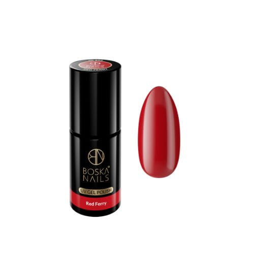 Boska Nails Boska Nails Lakier Hybrydowy Divine Red Ferry No 326 6ml — Składniki i ocena