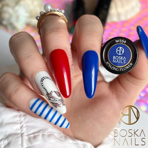 Boska Nails Lakier Hybrydowy Divine Red Ferry No 326 6ml