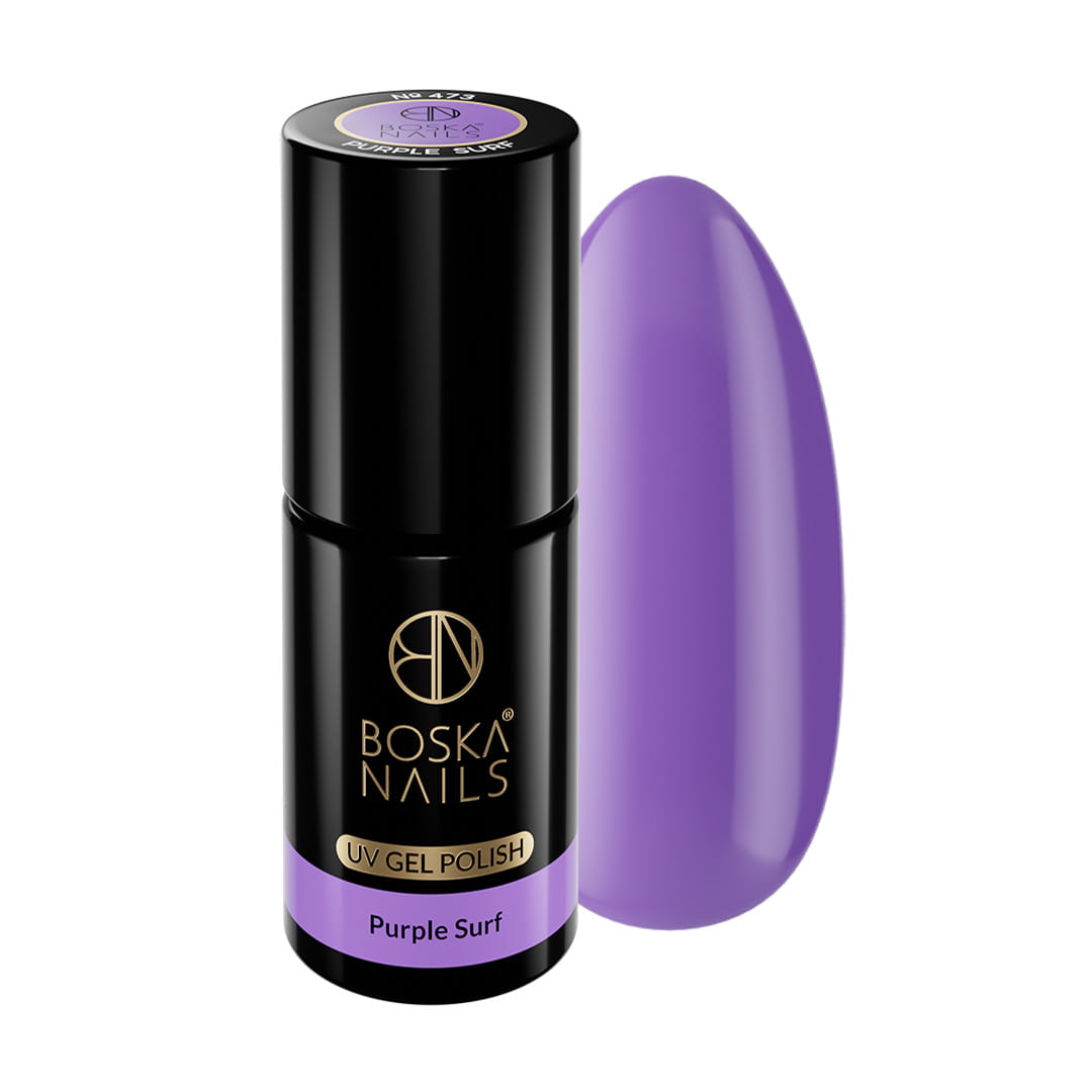 Boska Nails Lakier Hybrydowy Summer Time Purple Surf No 473 6ml