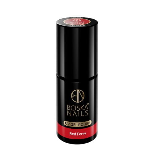 Boska Nails Lakier Hybrydowy Divine Red Ferry No 326 6ml