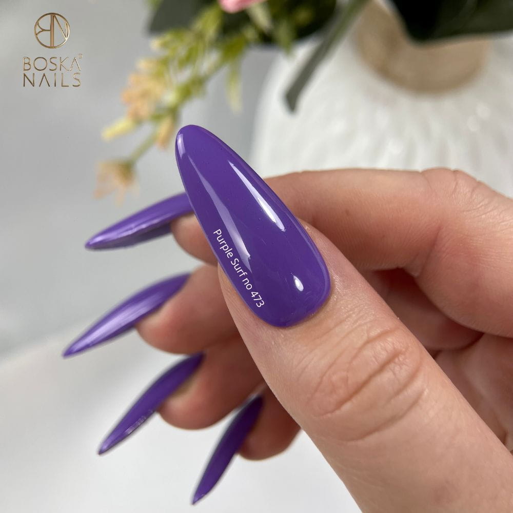 Boska Nails Lakier Hybrydowy Summer Time Purple Surf No 473 6ml