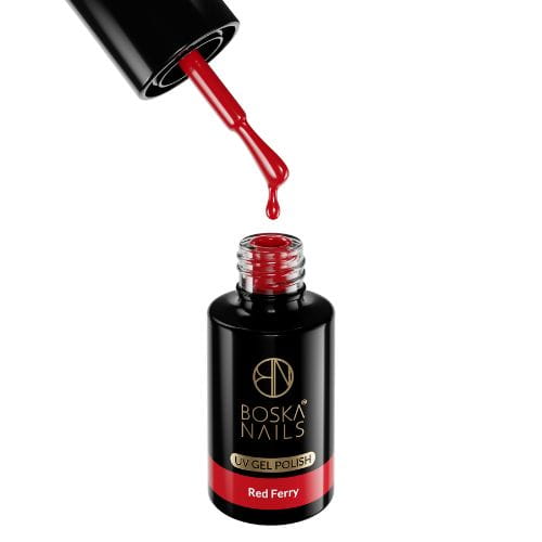Boska Nails Lakier Hybrydowy Divine Red Ferry No 326 6ml