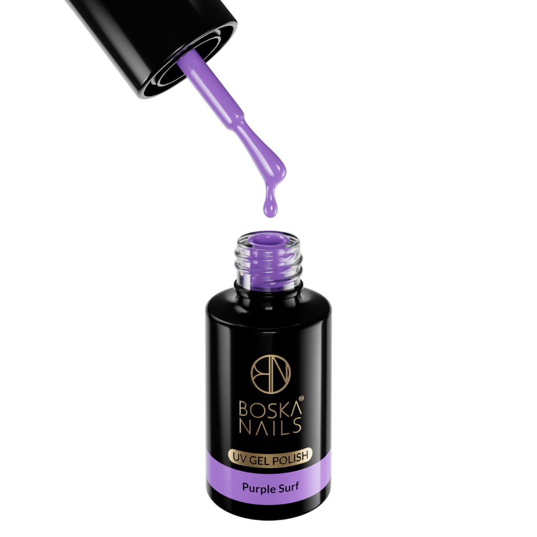 Boska Nails Lakier Hybrydowy Summer Time Purple Surf No 473 6ml