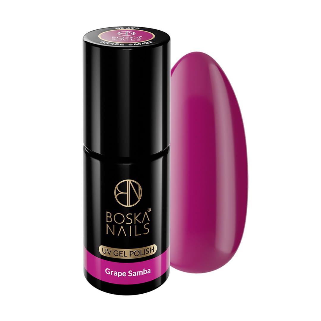 Boska Nails Lakier Hybrydowy Summer Time Grape Samba No 472 6ml