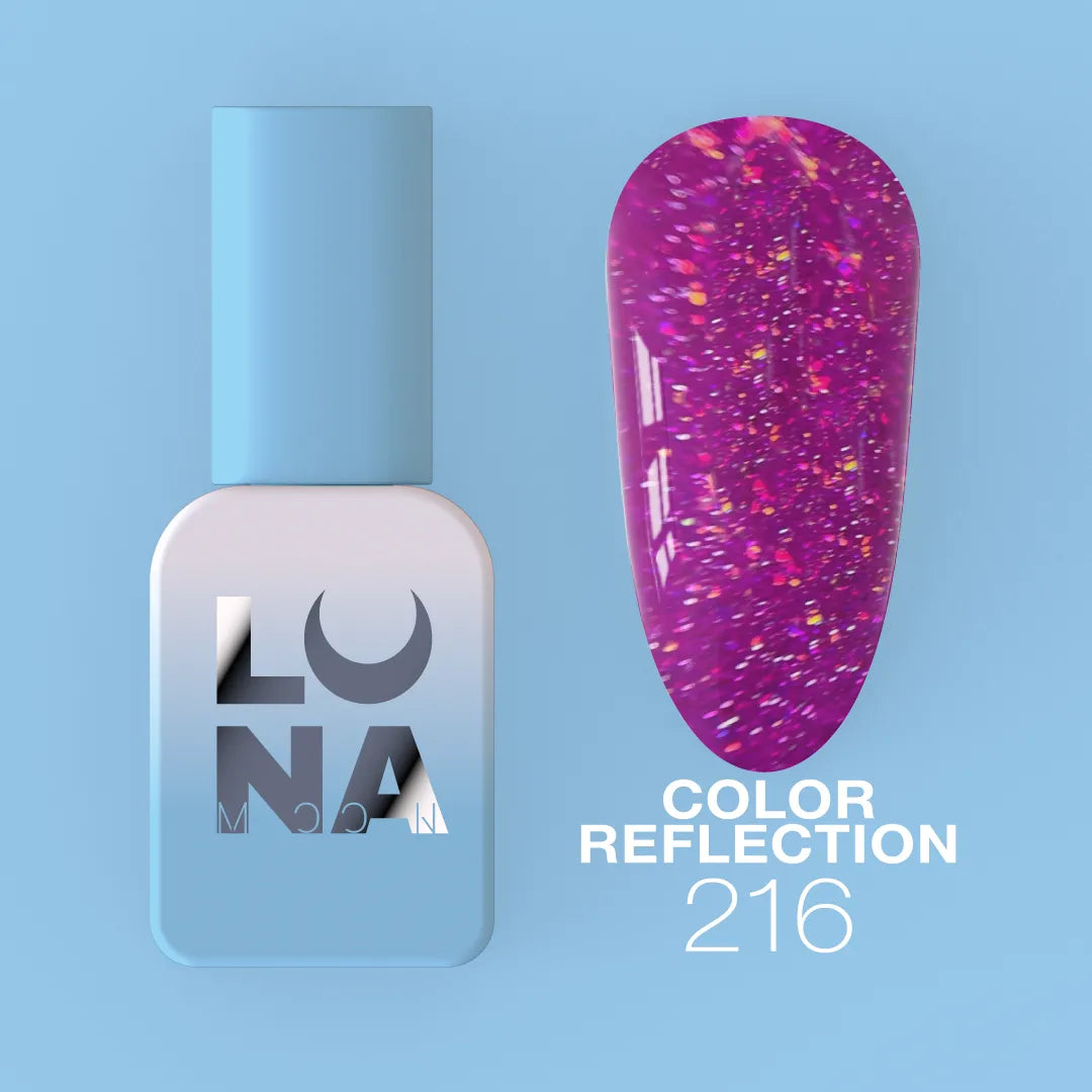 LunaMoon Color Reflection Lakier Hybrydowy Nr 216 13ml