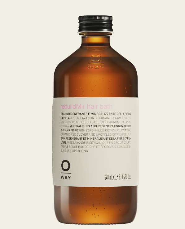Oway Rebuildm+ Hair Bath Regenerująca I Uzupełniająca Minerały Kąpiel Do Włosów 240ml