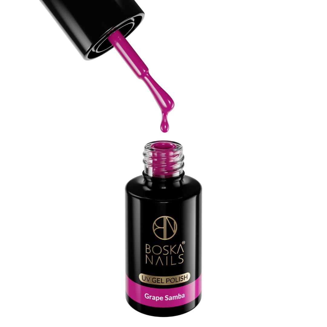 Boska Nails Lakier Hybrydowy Summer Time Grape Samba No 472 6ml