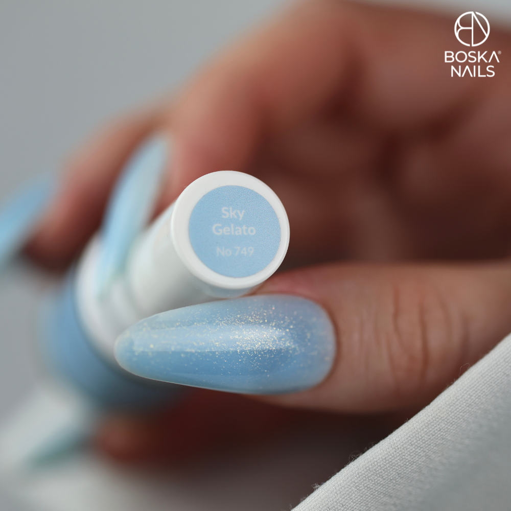 Boska Nails Baza Kauczukowa Summer Chill Sky Gelato 10 ml