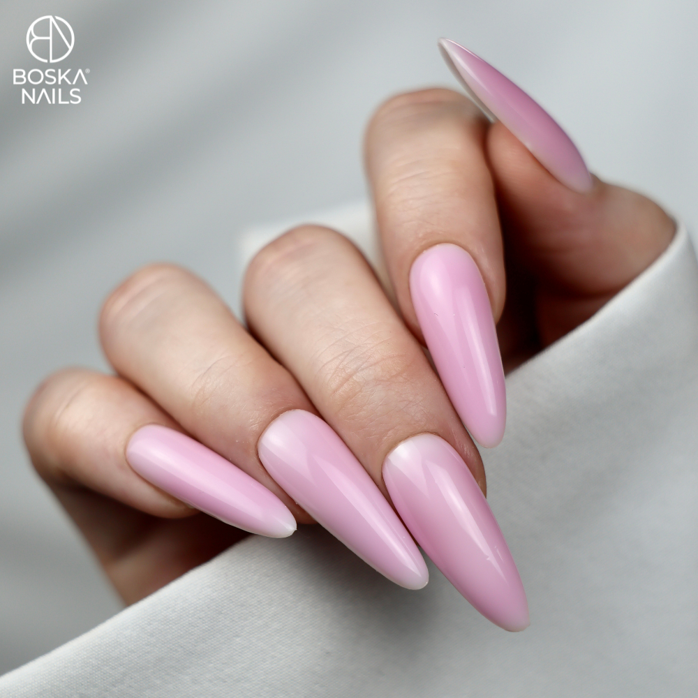 Boska Nails Top Color Pink Gloss No Wipe 10 Ml